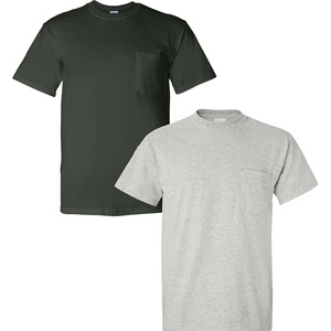 image:imageGildan G830 56 oz Ultra Blend 5050 Pocket TShirt  Royal  XLarge1 Forest Green  1 Ash Grey