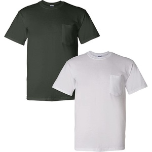 image:imageGildan G830 56 oz Ultra Blend 5050 Pocket TShirt  Royal  XLarge1 Forest Green  1 White