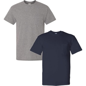 image:imageGildan G830 56 oz Ultra Blend 5050 Pocket TShirt  Royal  XLarge1 Graphite Heather  1 Navy