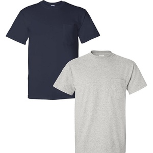 image:imageGildan G830 56 oz Ultra Blend 5050 Pocket TShirt  Royal  XLarge1 Navy  1 Ash Grey
