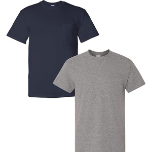image:imageGildan G830 56 oz Ultra Blend 5050 Pocket TShirt  Royal  XLarge1 Navy  1 Graphite Heather