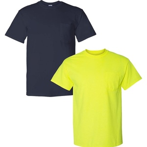 image:imageGildan G830 56 oz Ultra Blend 5050 Pocket TShirt  Royal  XLarge1 Navy  1 Safety Green
