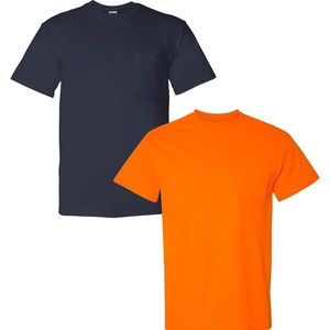 image:imageGildan G830 56 oz Ultra Blend 5050 Pocket TShirt  Royal  XLarge1 Navy  1 Safety Orange