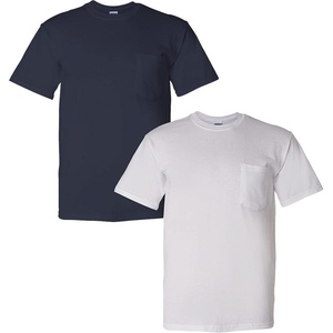 image:imageGildan G830 56 oz Ultra Blend 5050 Pocket TShirt  Royal  XLarge1 Navy  1 White