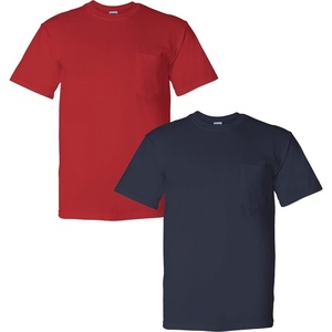 image:imageGildan G830 56 oz Ultra Blend 5050 Pocket TShirt  Royal  XLarge1 Red  1 Navy