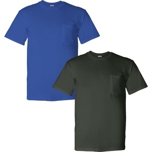 image:imageGildan G830 56 oz Ultra Blend 5050 Pocket TShirt  Royal  XLarge1 Royal  1 Forest Green