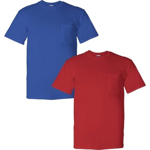 image:imageGildan G830 56 oz Ultra Blend 5050 Pocket TShirt  Royal  XLarge1 Royal  1 Red
