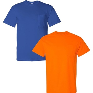 image:imageGildan G830 56 oz Ultra Blend 5050 Pocket TShirt  Royal  XLarge1 Royal  1 Safety Orange