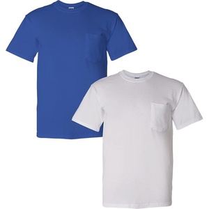 image:imageGildan G830 56 oz Ultra Blend 5050 Pocket TShirt  Royal  XLarge1 Royal  1 White