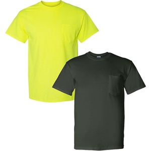 image:imageGildan G830 56 oz Ultra Blend 5050 Pocket TShirt  Royal  XLarge1 Safety Green  1 Forest Green