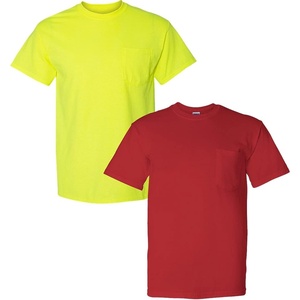 image:imageGildan G830 56 oz Ultra Blend 5050 Pocket TShirt  Royal  XLarge1 Safety Green  1 Red