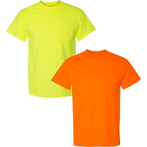 image:imageGildan G830 56 oz Ultra Blend 5050 Pocket TShirt  Royal  XLarge1 Safety Green  1 Safety Orange