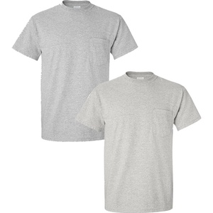 image:imageGildan G830 56 oz Ultra Blend 5050 Pocket TShirt  Royal  XLarge1 Sport Grey  1 Ash Grey