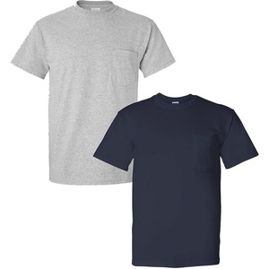 image:imageGildan G830 56 oz Ultra Blend 5050 Pocket TShirt  Royal  XLarge1 Sport Grey  1 Navy