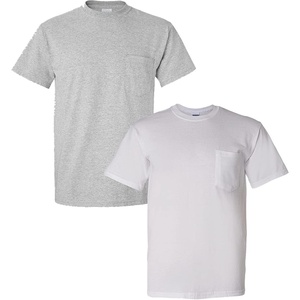 image:imageGildan G830 56 oz Ultra Blend 5050 Pocket TShirt  Royal  XLarge1 Sport Grey  1 White