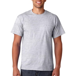 image:imageGildan G830 56 oz Ultra Blend 5050 Pocket TShirt  Royal  XLargeAsh Grey