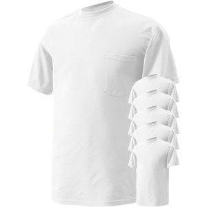 image:imageGildan G830 56 oz Ultra Blend 5050 Pocket TShirt  Royal  XLargeGraphite Heather