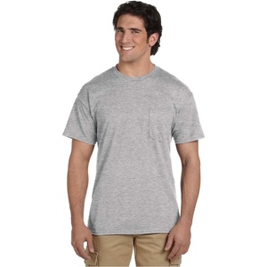 image:imageGildan G830 56 oz Ultra Blend 5050 Pocket TShirt  Royal  XLargeGrey