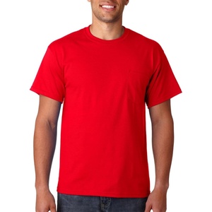 image:imageGildan G830 56 oz Ultra Blend 5050 Pocket TShirt  Royal  XLargeRed