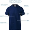 image:imageGildan Adult Ultra Cotton TShirt with Pocket Style G2300 2PackNavy