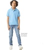 image:imageGildan Kids DryBlend Short Sleeve Polo Style G8800b 3PackLight Blue