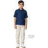 image:imageGildan Kids DryBlend Short Sleeve Polo Style G8800b 3PackNavy