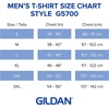image:imageGildan Mens Heavy Cotton 34 Raglan Tshirt Style G5700 2packWhiteBlack
