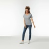 image:imageGildan Womens Heavy Cotton VNeck TShirt 2PackBlack