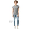 image:imageGildan Womens Softstyle Cotton TShirt Style G64000l MultipackSport Grey