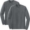 image:imageGildan Adult DryBlend Long Sleeve TShirt Style G8400 2PackDark Heather