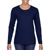 image:imageGildan Womens Heavy Cotton Long Sleeve TShirt 2PackNavy