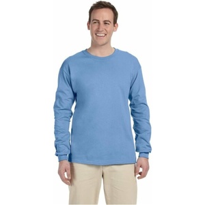 image:imageGildan Adult DryBlend Long Sleeve TShirt Style G8400 2PackCarolina Blue