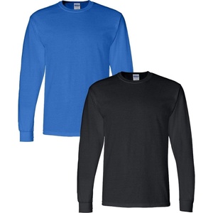image:imageGildan Adult DryBlend Long Sleeve TShirt Style G8400 2PackRoyalblack