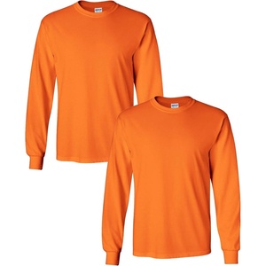 image:imageGildan Adult DryBlend Long Sleeve TShirt Style G8400 2PackS Orange