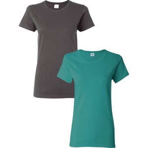 image:imageGildan Womens Heavy Cotton TShirt Style G5000L 2PackCharcoalTropical