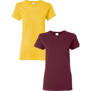 image:imageGildan Womens Heavy Cotton TShirt Style G5000L 2PackDaisyMaroon