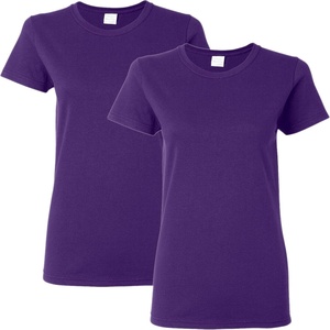 image:imageGildan Womens Heavy Cotton TShirt Style G5000L 2PackPurple