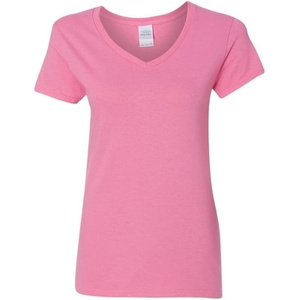 image:imageGildan Womens Heavy Cotton VNeck TShirt 2PackAzalea