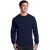 image:imageGildan Ultra Cotton Long Sleeve Pocket TShirt3xlarge safety Green