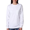 image:imageGildan Ultra Cotton Long Sleeve Pocket TShirtMedium white
