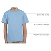 image:imageGildan   Youth Heavy Cotton  100 Cotton TShirt 5000B  SkyLight Blue