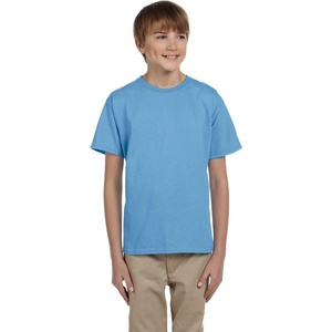 image:imageGildan   Youth Heavy Cotton  100 Cotton TShirt 5000B  SkyCarolina Blue