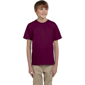 image:imageGildan   Youth Heavy Cotton  100 Cotton TShirt 5000B  SkyMaroon