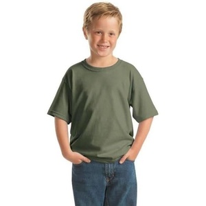 image:imageGildan   Youth Heavy Cotton  100 Cotton TShirt 5000B  SkyMilitary Green