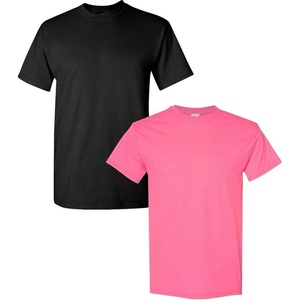 image:imageGildan Adult Ultra Cotton TShirt Style G2000 Multipack1 Black  1 Safety Pink