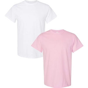image:imageGildan Adult Ultra Cotton TShirt Style G2000 Multipack1 White  1 Light Pink