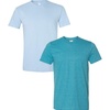 image:imageGildan Adult Softstyle Cotton TShirt Style G64000 MultipackLightbluehthgalapagos